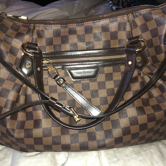 Louis Vuitton Handbags - LOUIS VUITTON Evora MM Damier Ebene Canvas